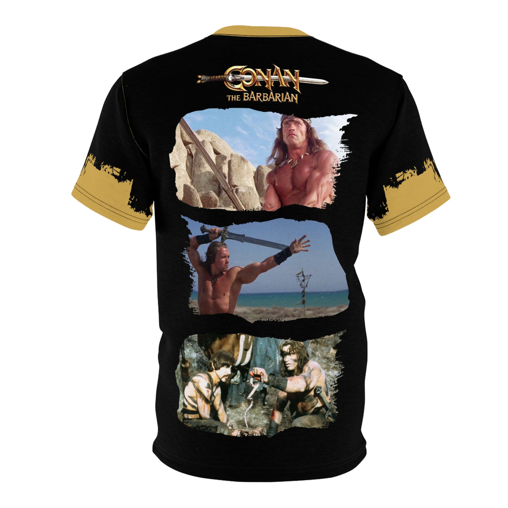 Conan the Barbarian 1982 Movie T-Shirt Arnold Schwarzenegger Vintage Style Tee