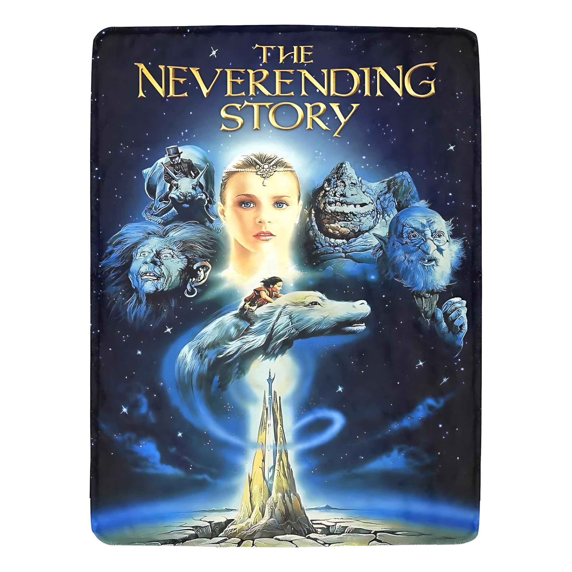 The Never Ending Story 1984 Film Vintage Style Ultra-Soft Micro Fleece Blanket