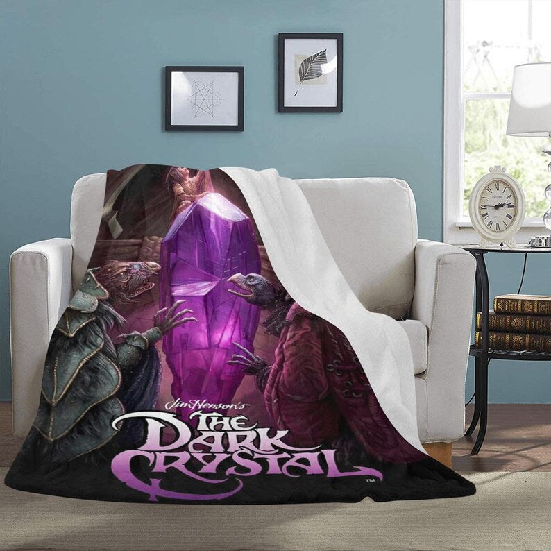 The Dark Crystal 1982 Blanket Vintage Style & Thra-Inspired Comfort