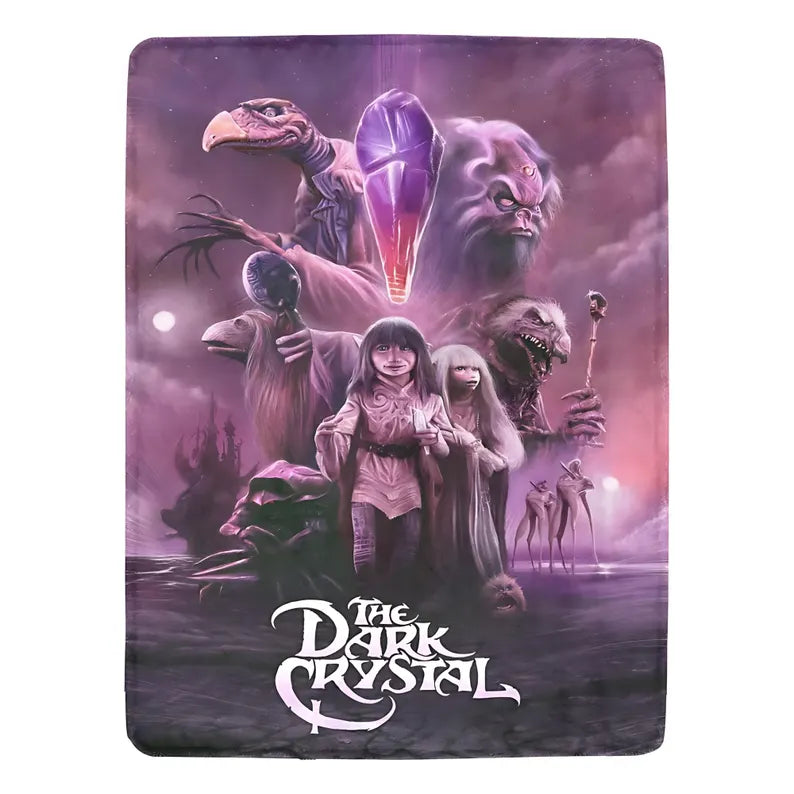 The Dark Crystal 1982 Blanket Vintage Style & Thra-Inspired Comfort