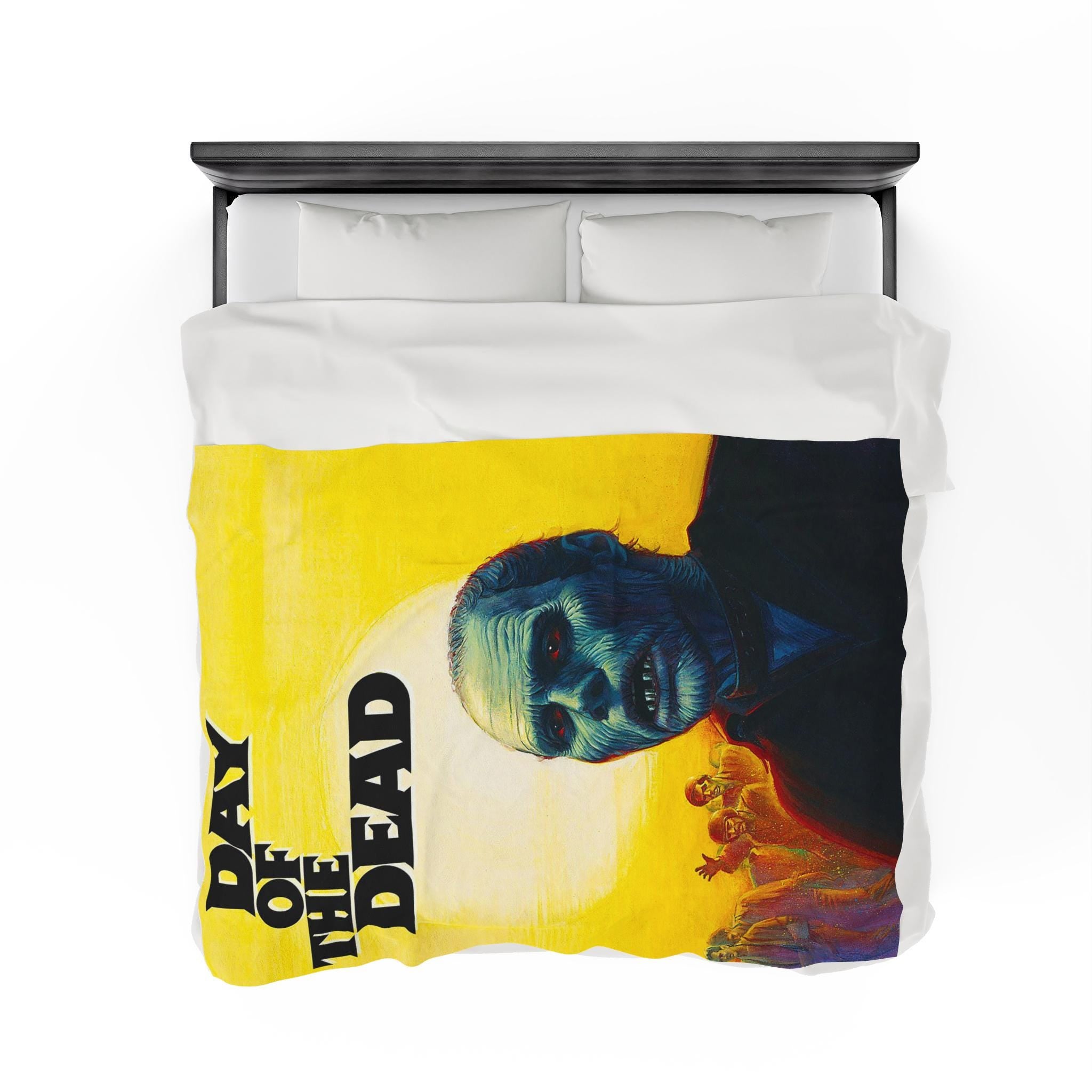 Day of the Dead 1985 Blanket Vintage Style & Underground Zombie Comfort