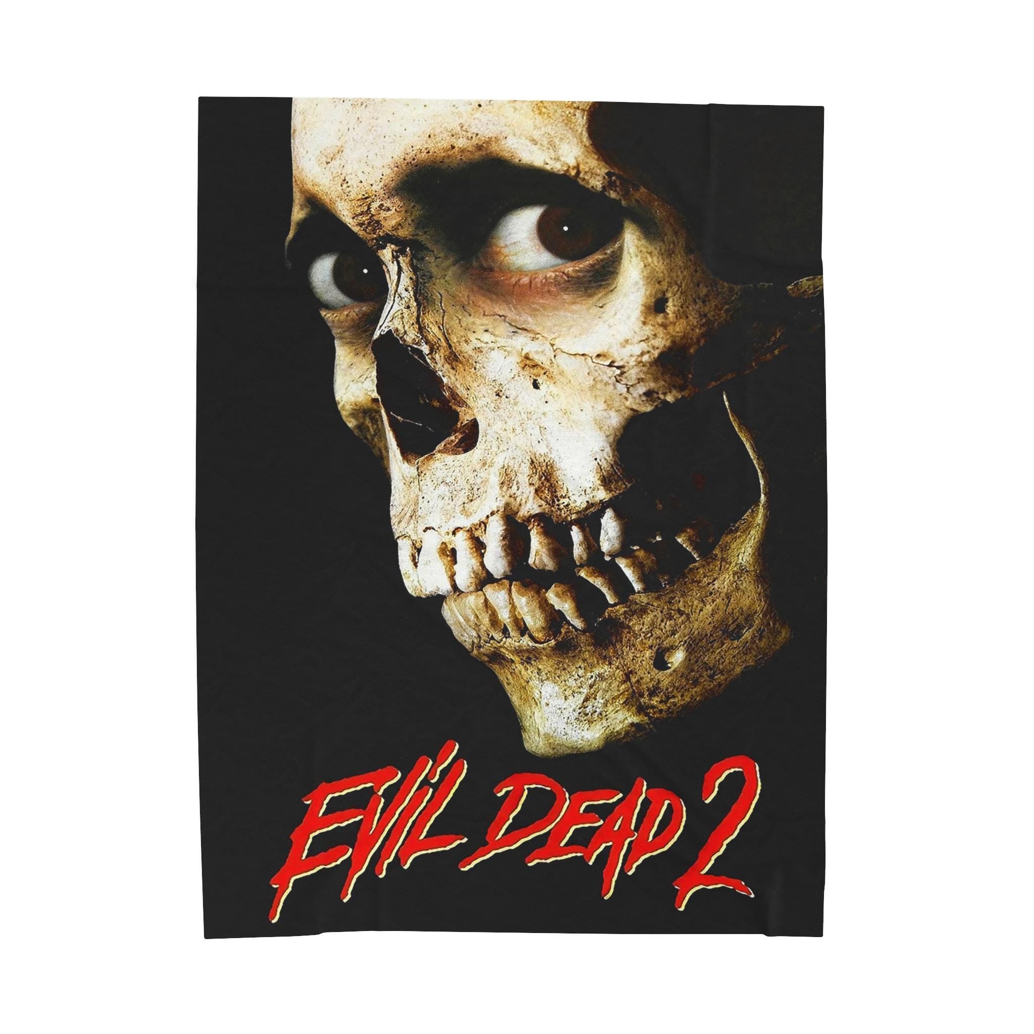 Evil Dead II 1987 Blanket Vintage Style & Deadite-Defying Comfort