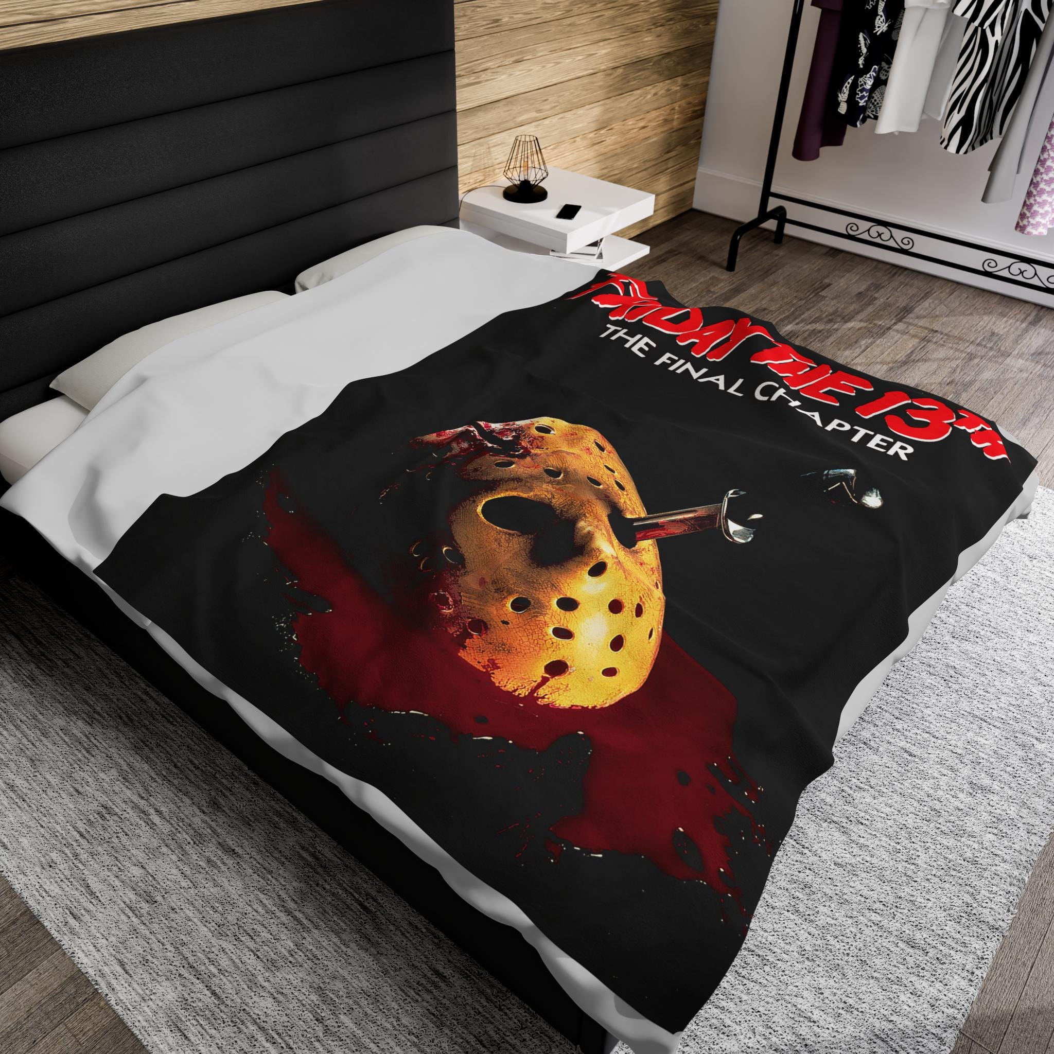 Friday the 13th Blanket The Final Chapter & Camp Crystal Lake Comfort