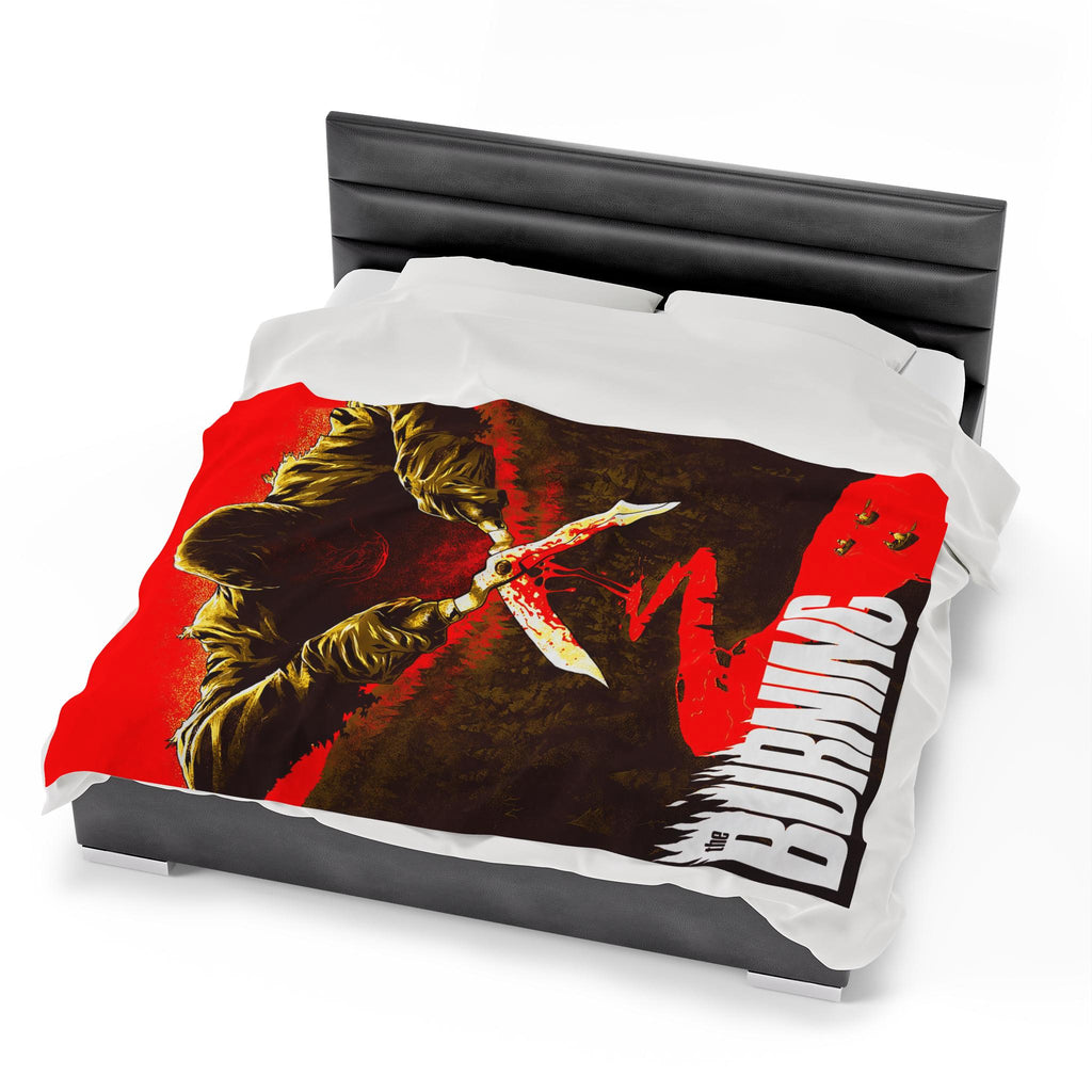 The Burning 1981 Film Vintage Style Ultra-Soft Micro Fleece Blanket