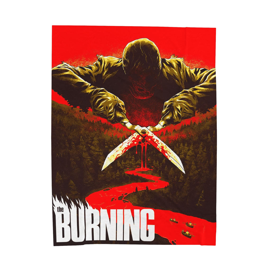 The Burning 1981 Film Vintage Style Ultra-Soft Micro Fleece Blanket