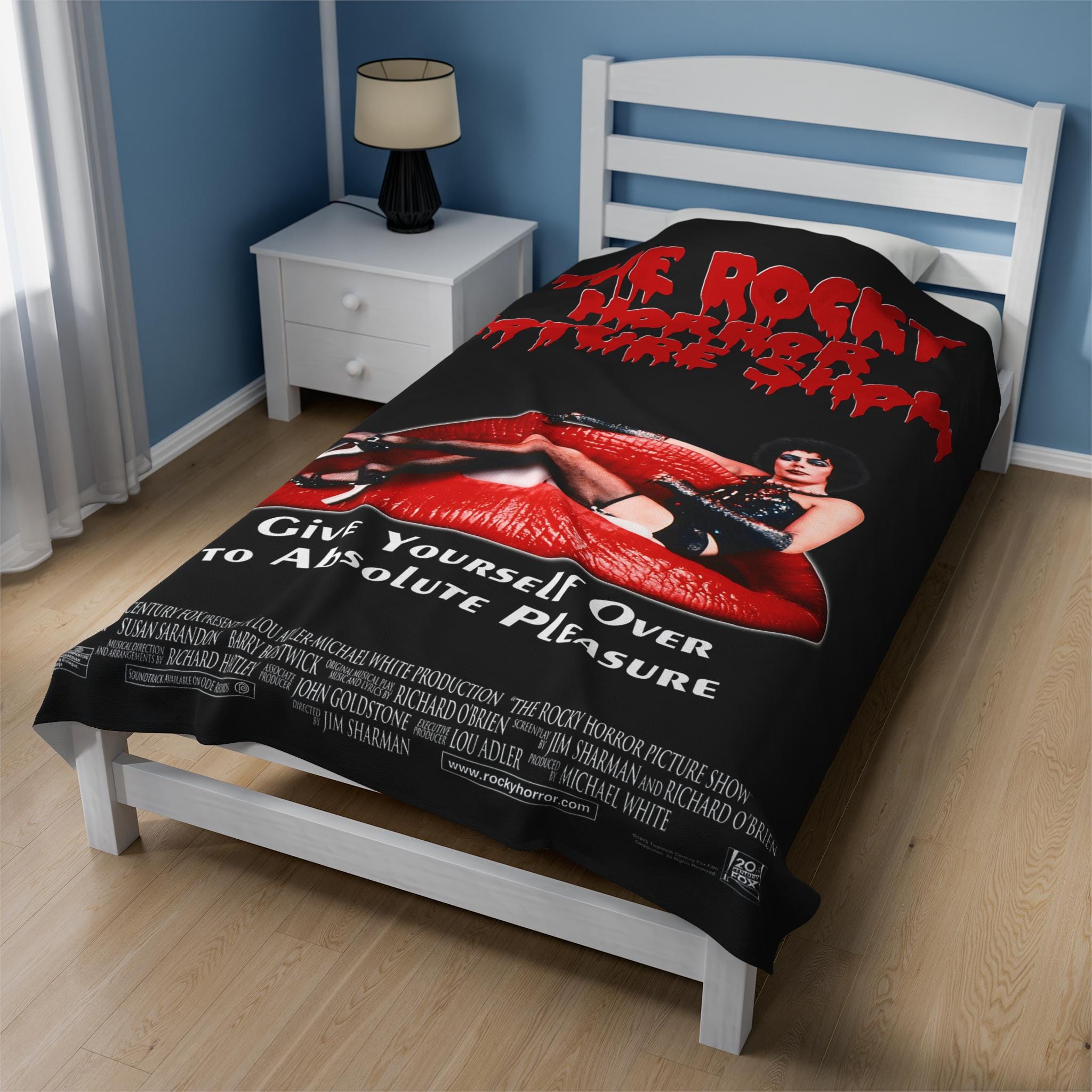 The Rocky Horror Picture Show 1975 Blanket Vintage Style & Absolute Pleasure Comfort