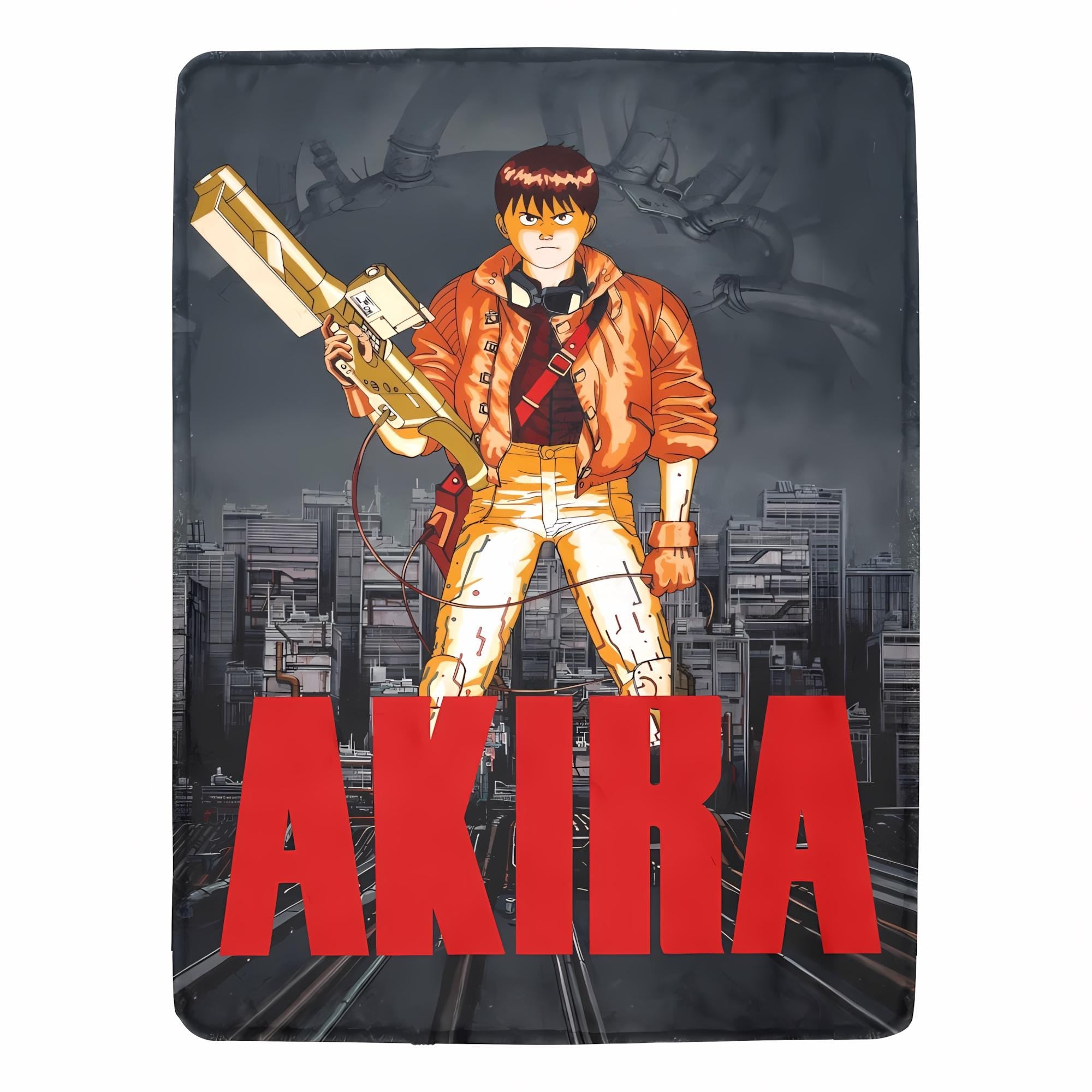 Akira Anime 1988 Blanket Vintage Style & Neo-Tokyo Comfort