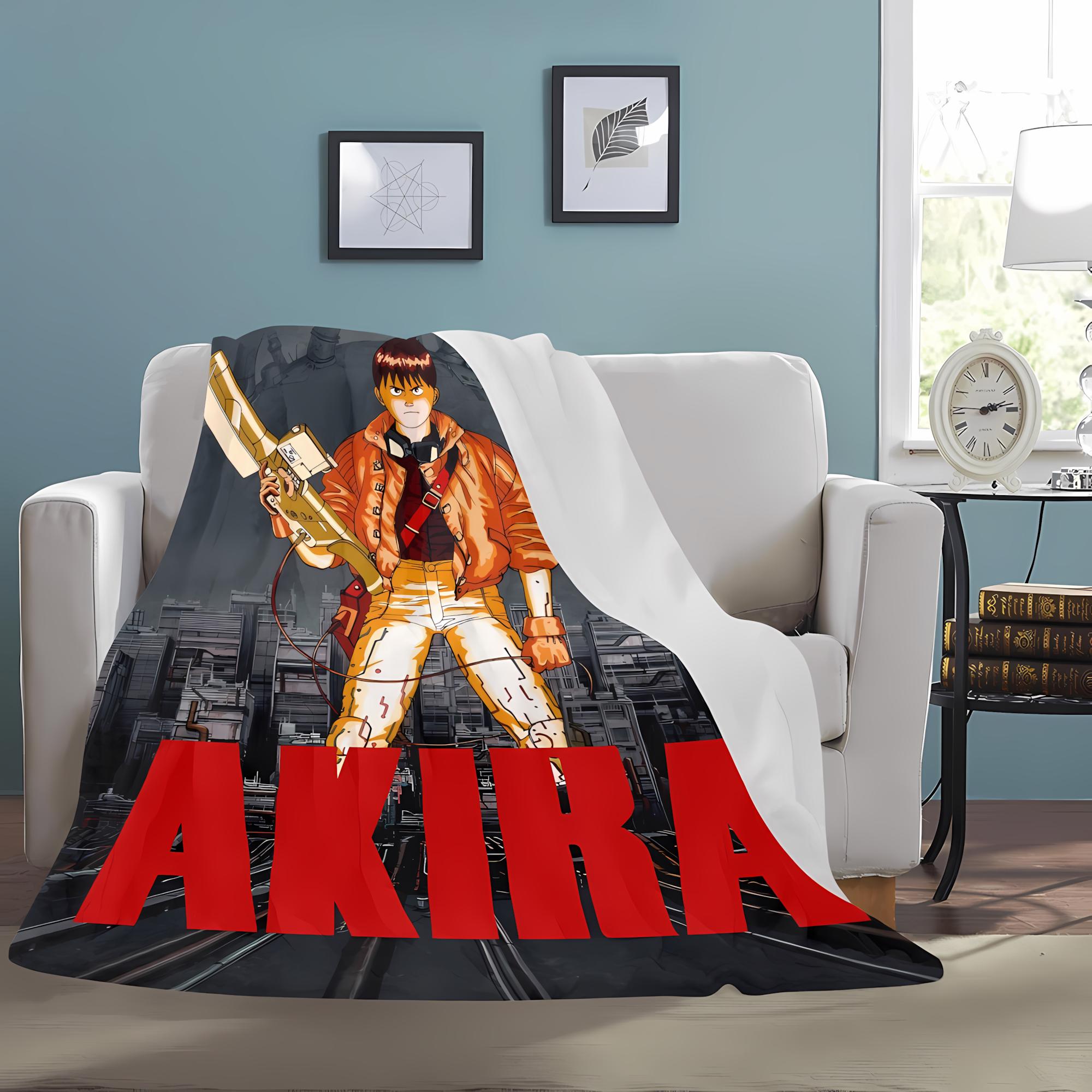 Akira Anime 1988 Blanket Vintage Style & Neo-Tokyo Comfort