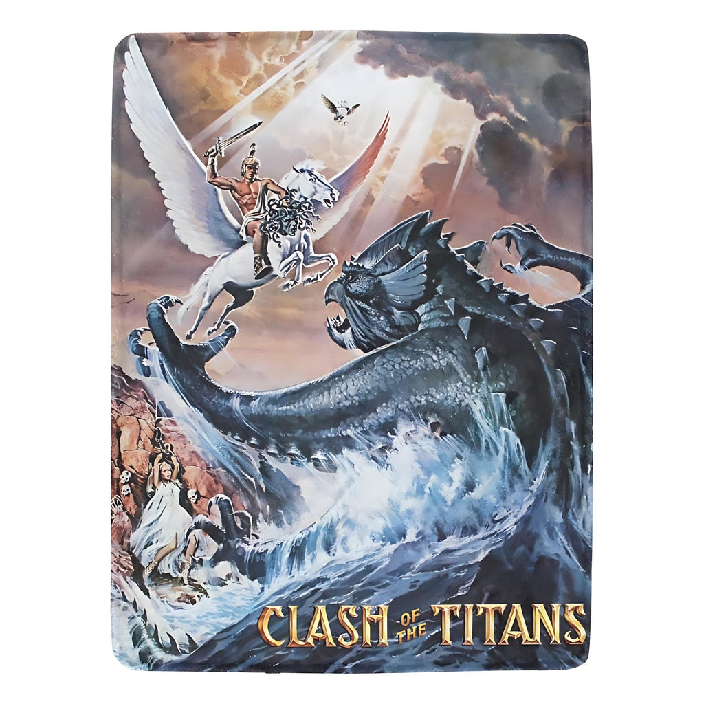 Clash of the Titans 1981 Film Blanket Vintage Style & Mythic Comfort