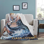 Clash of the Titans 1981 Film Blanket Vintage Style & Mythic Comfort