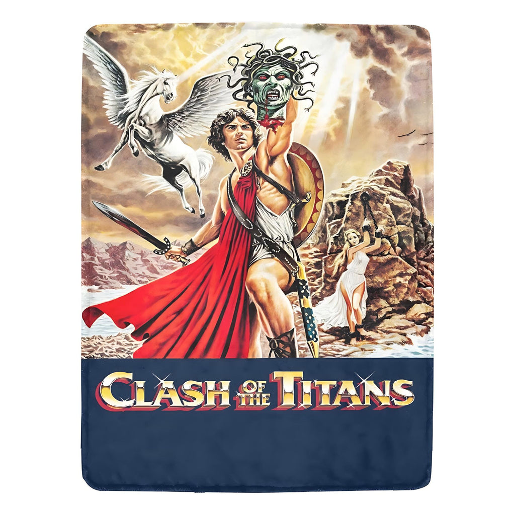 Clash of the Titans Medusa Blanket Vintage Style & Mythic Comfort