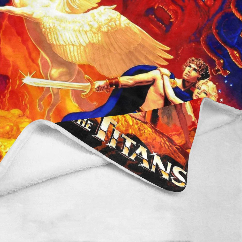 Clash of the Titans Medusa Blanket Vintage Style & Mythic Comfort