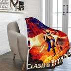Clash of the Titans Medusa Blanket Vintage Style & Mythic Comfort
