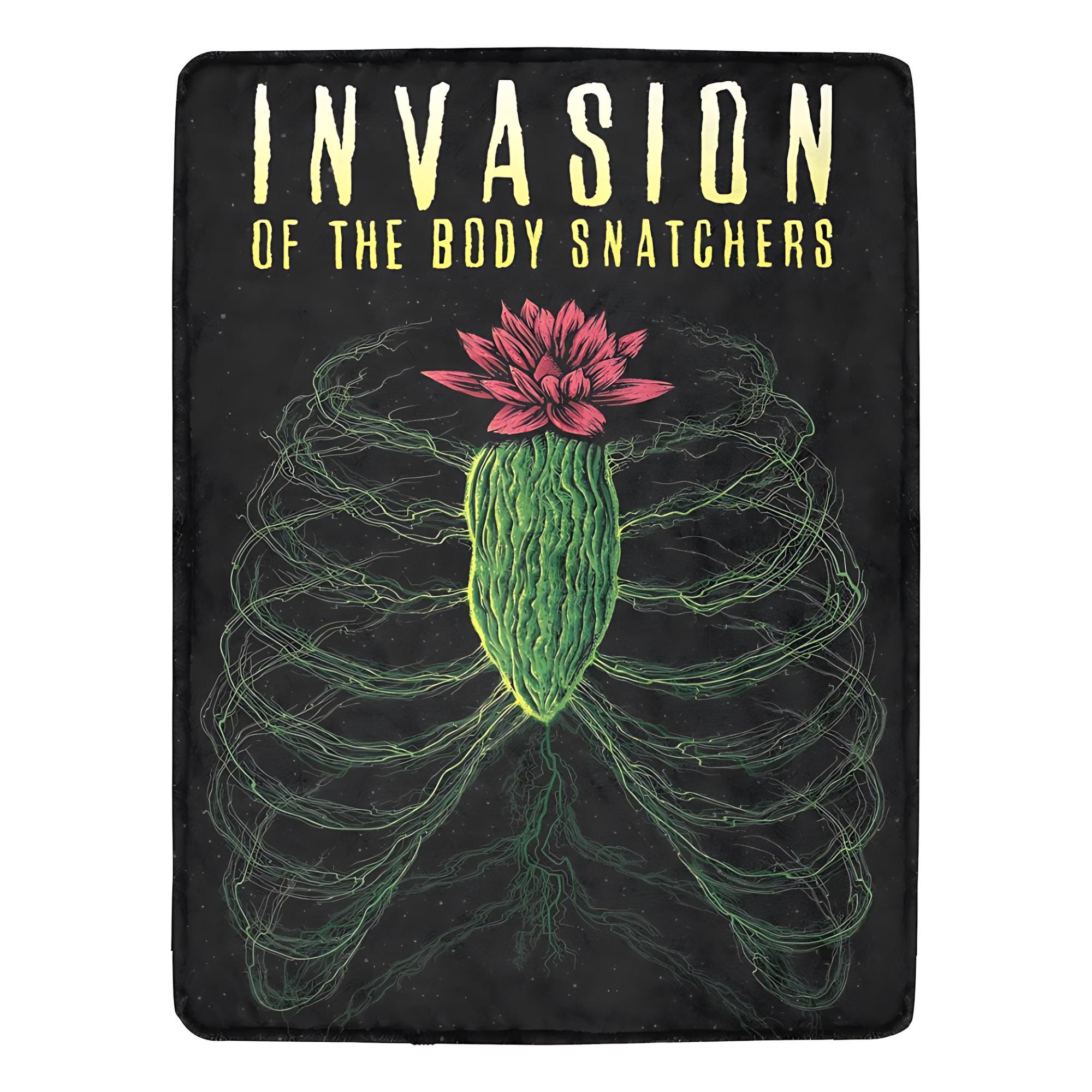 Invasion of the Body Snatchers 1978 Blanket Vintage Style & Pod-Human Comfort