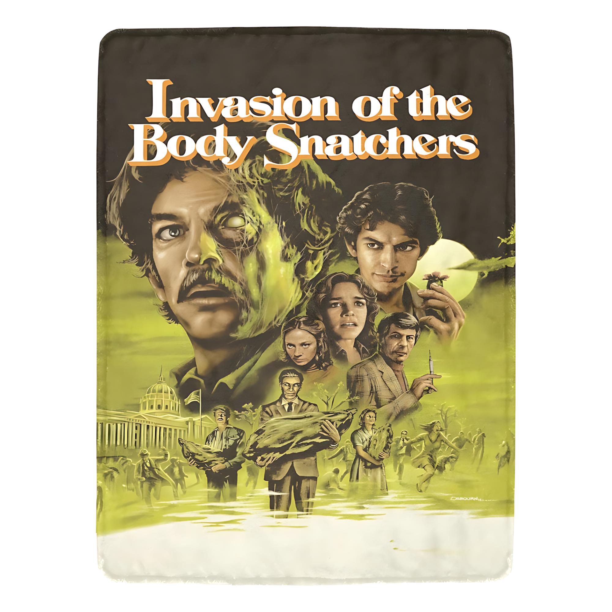 Invasion of the Body Snatchers 1978 Blanket Vintage Style & Pod-Human Comfort
