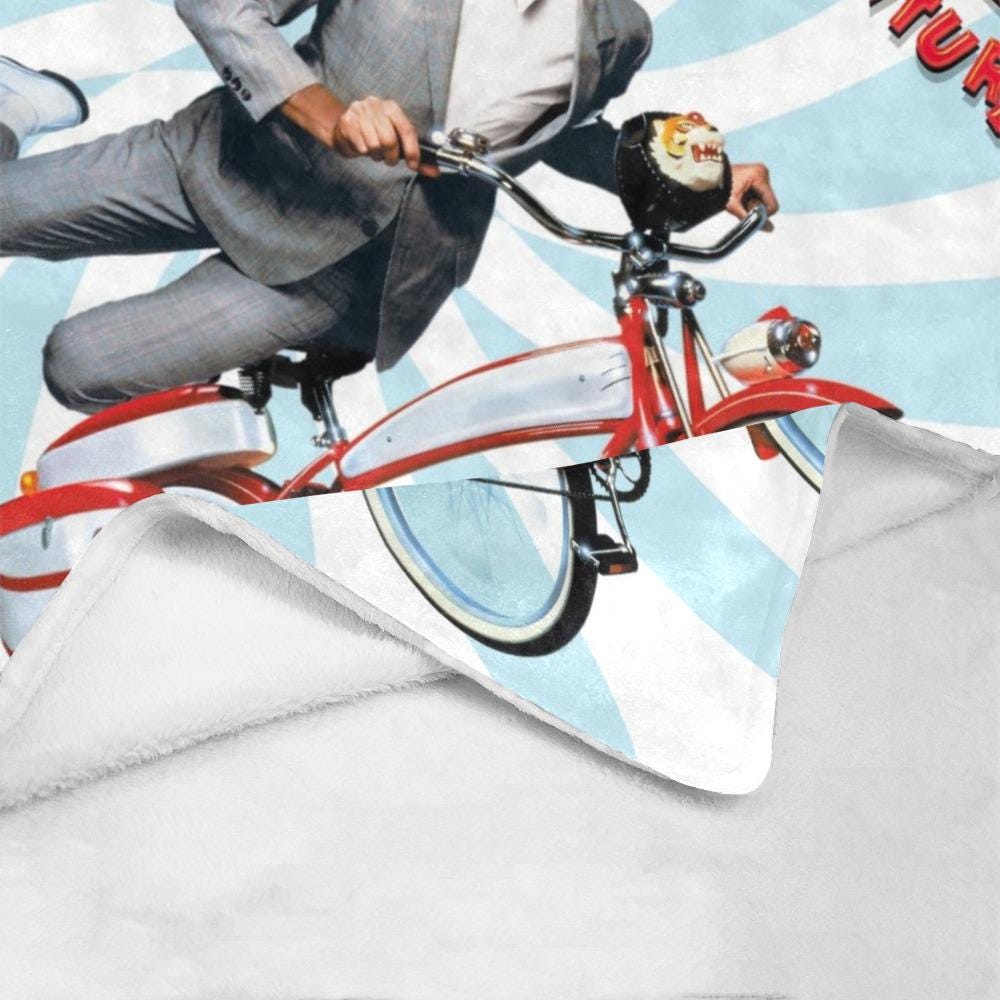 Pee-wee's Big Adventure 1985 Film Vintage Style Ultra-Soft Micro Fleece Blanket