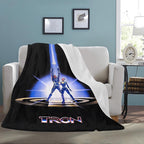 Tron 1982 Film Vintage Style Ultra-Soft Micro Fleece Blanket