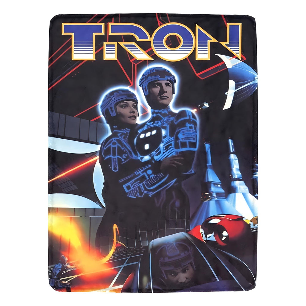 Tron 1982 Film Vintage Style Ultra-Soft Micro Fleece Blanket
