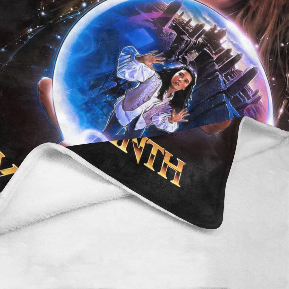 Labyrinth 1986 Film Vintage Style Ultra-Soft Micro Fleece Blanket