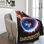 Labyrinth 1986 Film Vintage Style Ultra-Soft Micro Fleece Blanket
