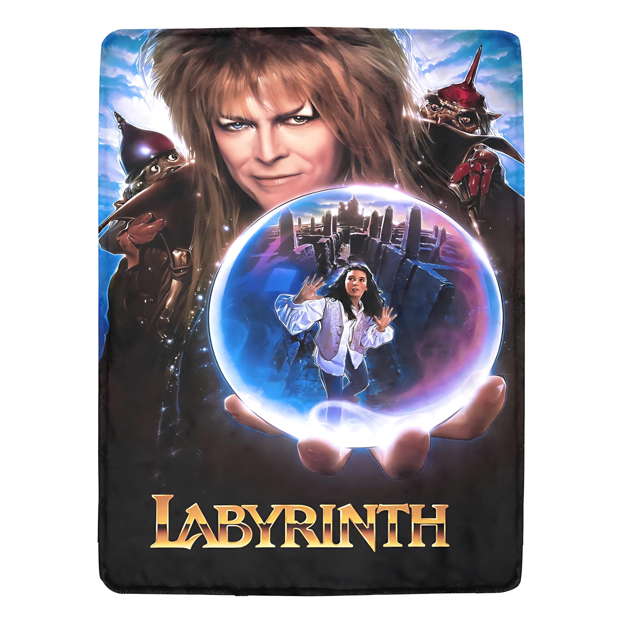 Labyrinth 1986 Film Vintage Style Ultra-Soft Micro Fleece Blanket