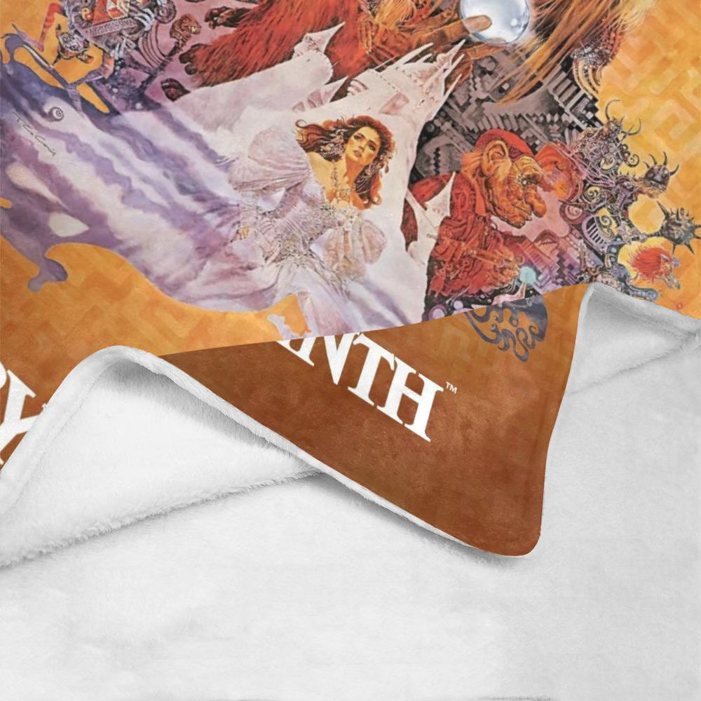 Labyrinth 1986 Film Vintage Style Ultra-Soft Micro Fleece Blanket