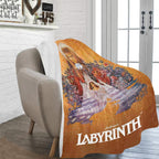 Labyrinth 1986 Film Vintage Style Ultra-Soft Micro Fleece Blanket