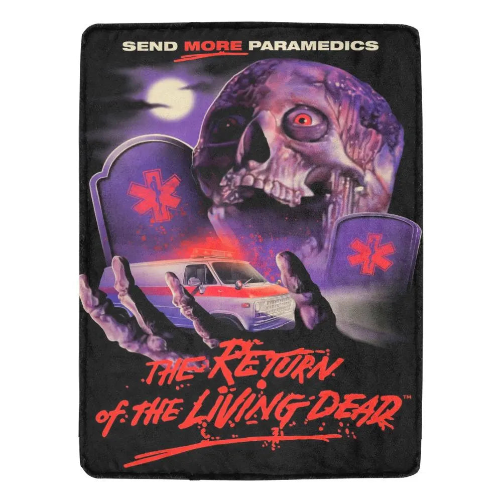 Return of the Living Dead 1985 Film Vintage Style Ultra-Soft Micro Fleece Blanket