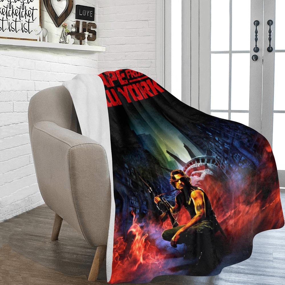 Escape From New York 1981 Blanket Vintage Style & Manhattan Prison Comfort