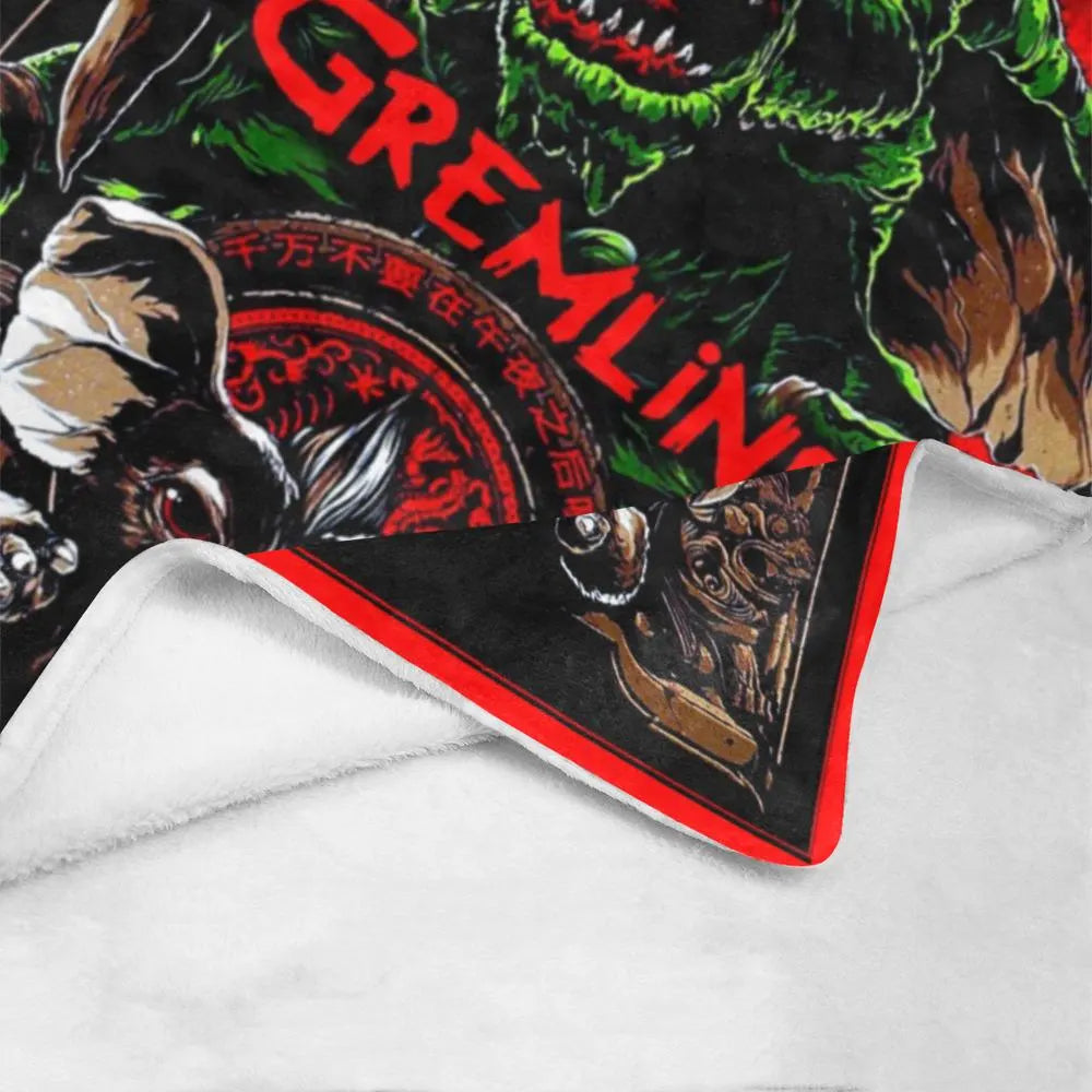 Gremlins 1984 Film Vintage Style Ultra-Soft Micro Fleece Blanket