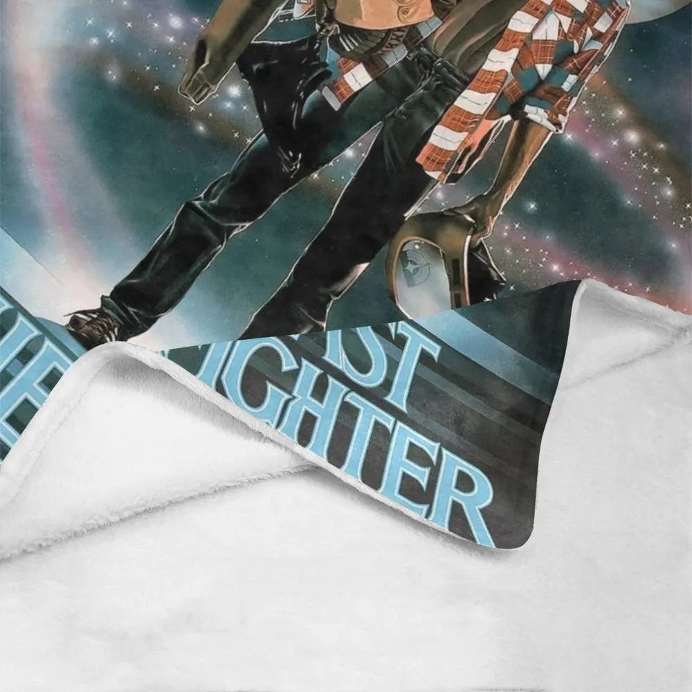 The Last Starfighter 1984 Blanket Vintage Style & Star League Comfort