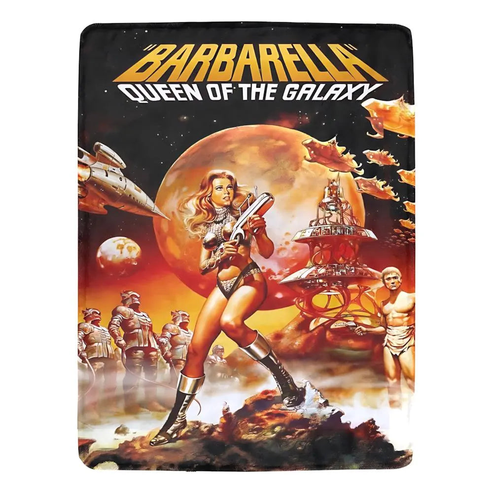 Barbarella 1968 Blanket: Vintage Style & Queen of the Galaxy Comfort