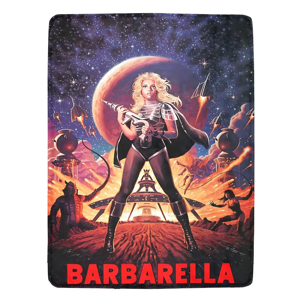 Barbarella 1968 Blanket: Vintage Style & Queen of the Galaxy Comfort