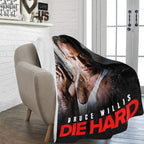 Die Hard 1988 Blanket Vintage Style & Nakatomi Plaza Comfort