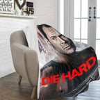 Die Hard 1988 Blanket Vintage Style & Nakatomi Plaza Comfort