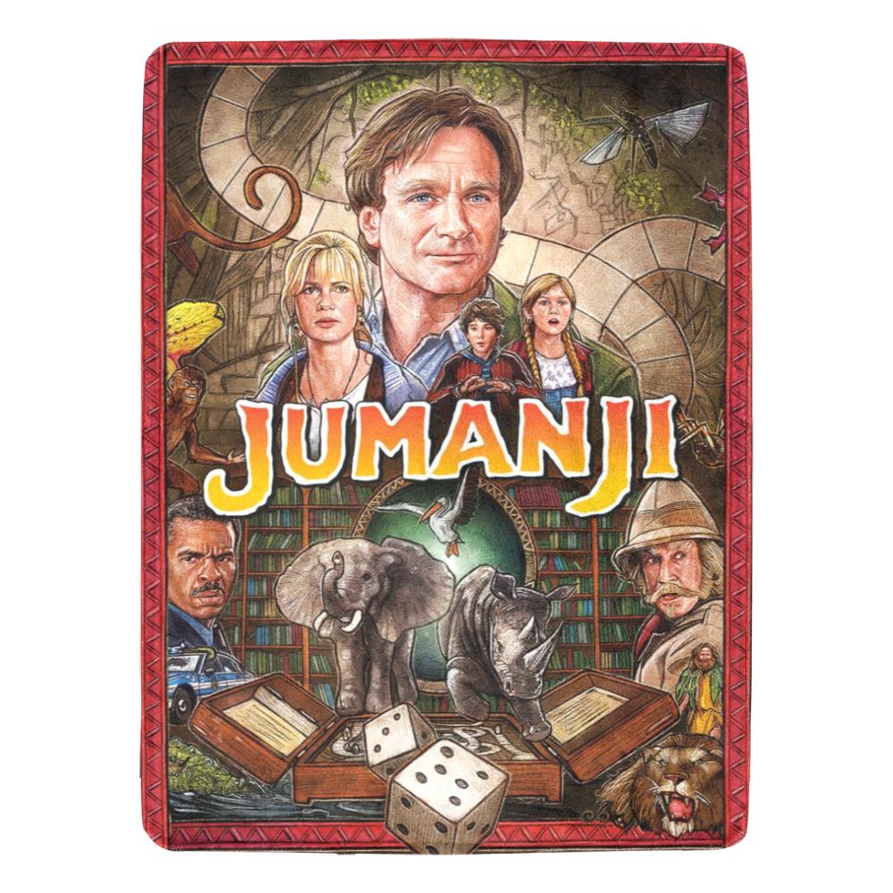 Jumanji 1995 Film Vintage Style Ultra-Soft Micro Fleece Blanket