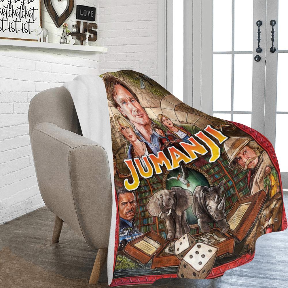 Jumanji 1995 Film Vintage Style Ultra-Soft Micro Fleece Blanket