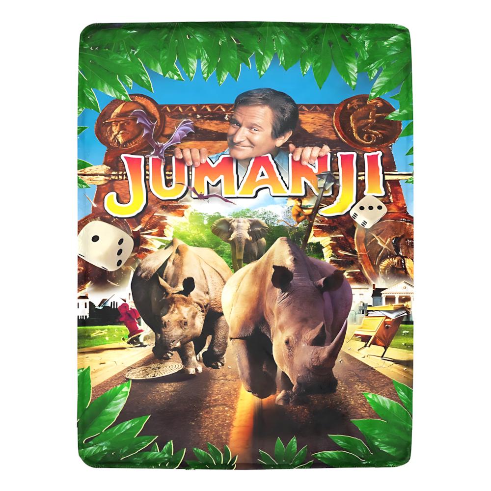 Jumanji 1995 Film Vintage Style Ultra-Soft Micro Fleece Blanket