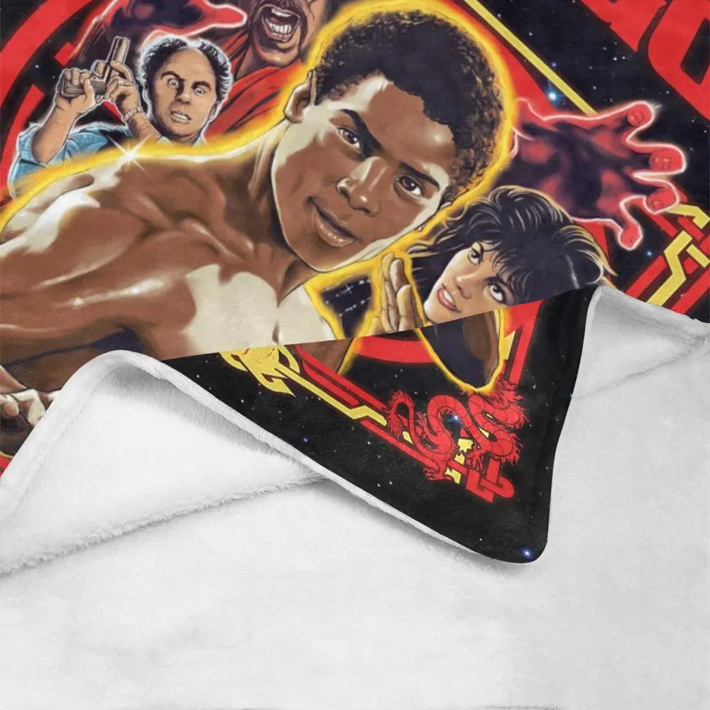 Last Dragon 1985 Film Vintage Style Ultra-Soft Micro Fleece Blanket