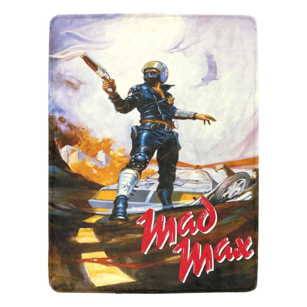 Mad Max 1979 Blanket Vintage Style & Wasteland Warrior Comfort