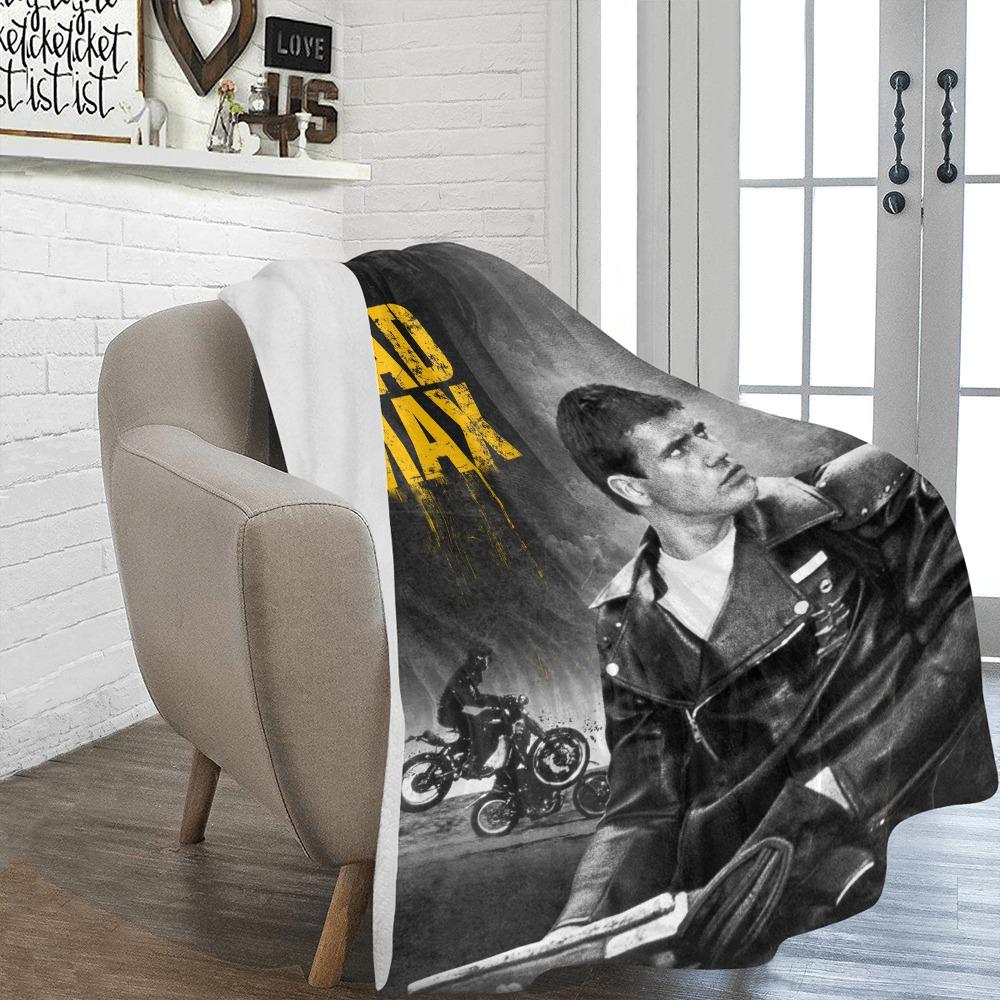Mad Max 1979 Blanket Vintage Style & Dystopian Comfort