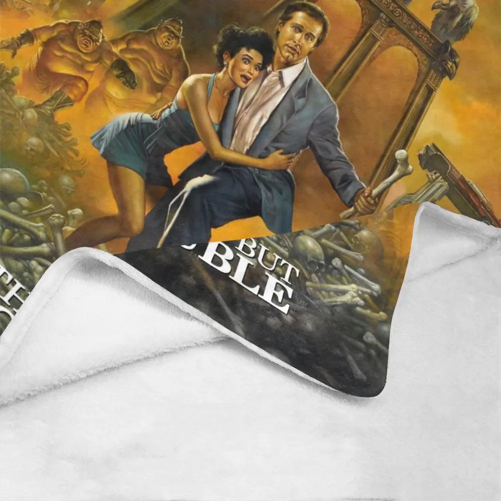 Nothing But Trouble 1991 Blanket Vintage Style & Valkenvania Comfort