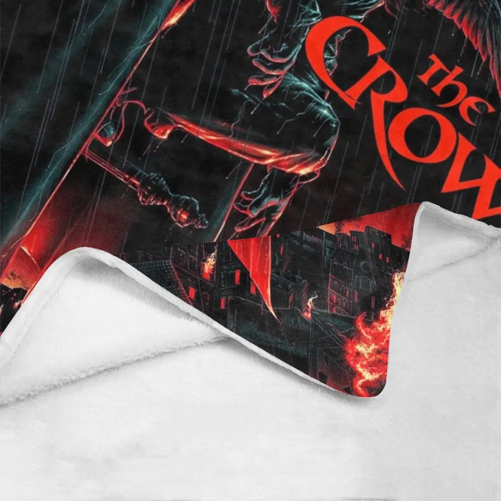 The Crow 1994 Film Vintage Style Ultra-Soft Micro Fleece Blanket
