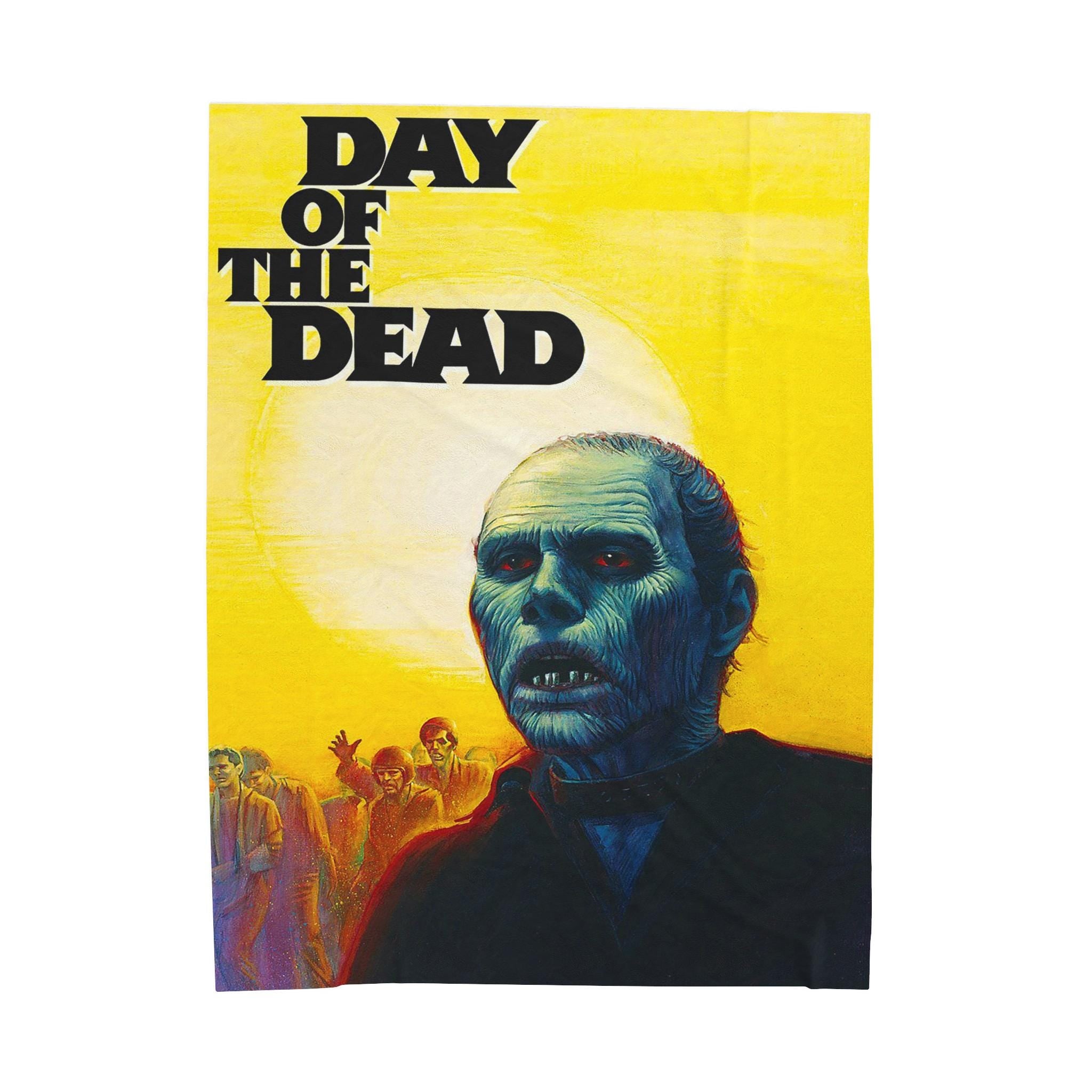 Day of the Dead 1985 Blanket Vintage Style & Underground Zombie Comfort