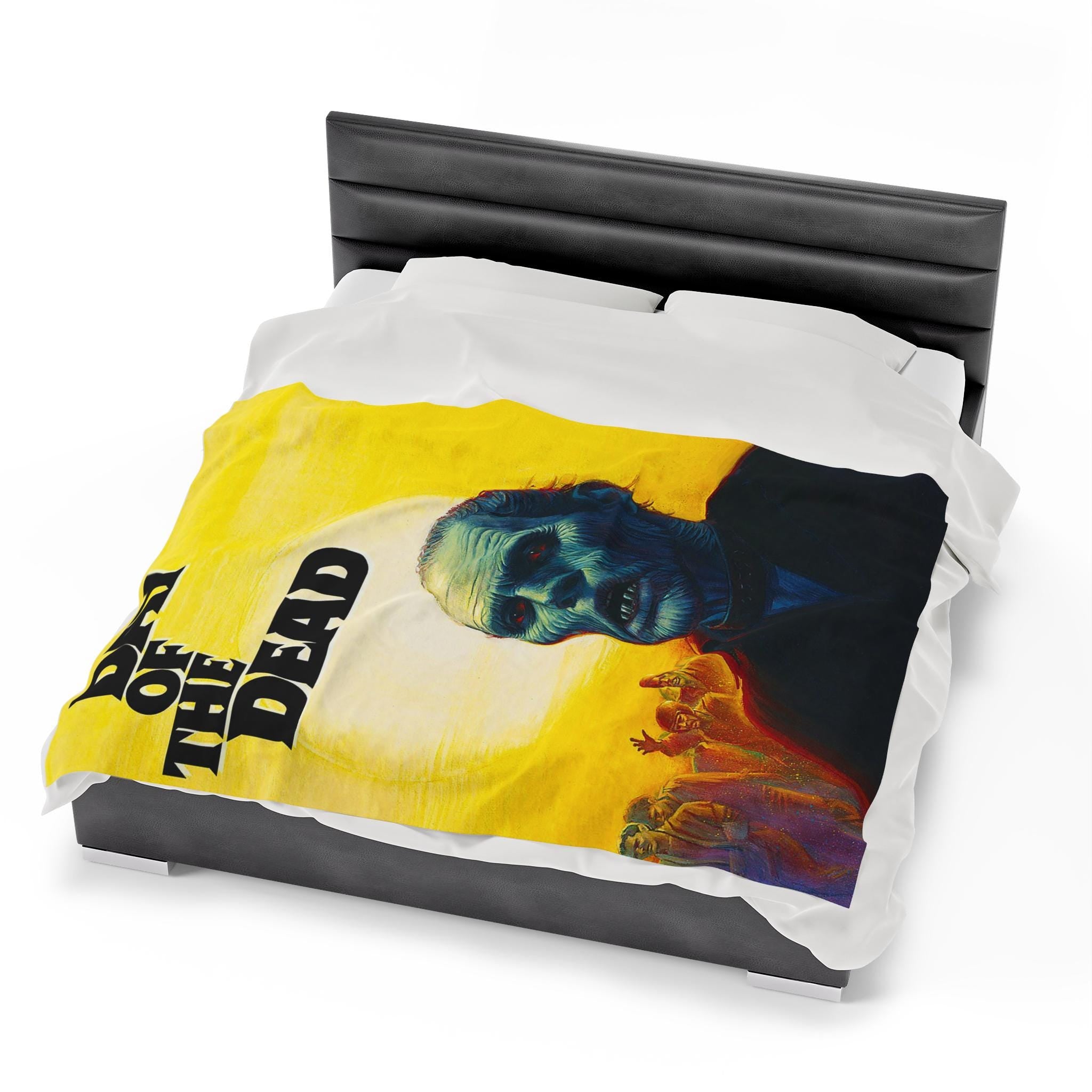 Day of the Dead 1985 Blanket Vintage Style & Underground Zombie Comfort