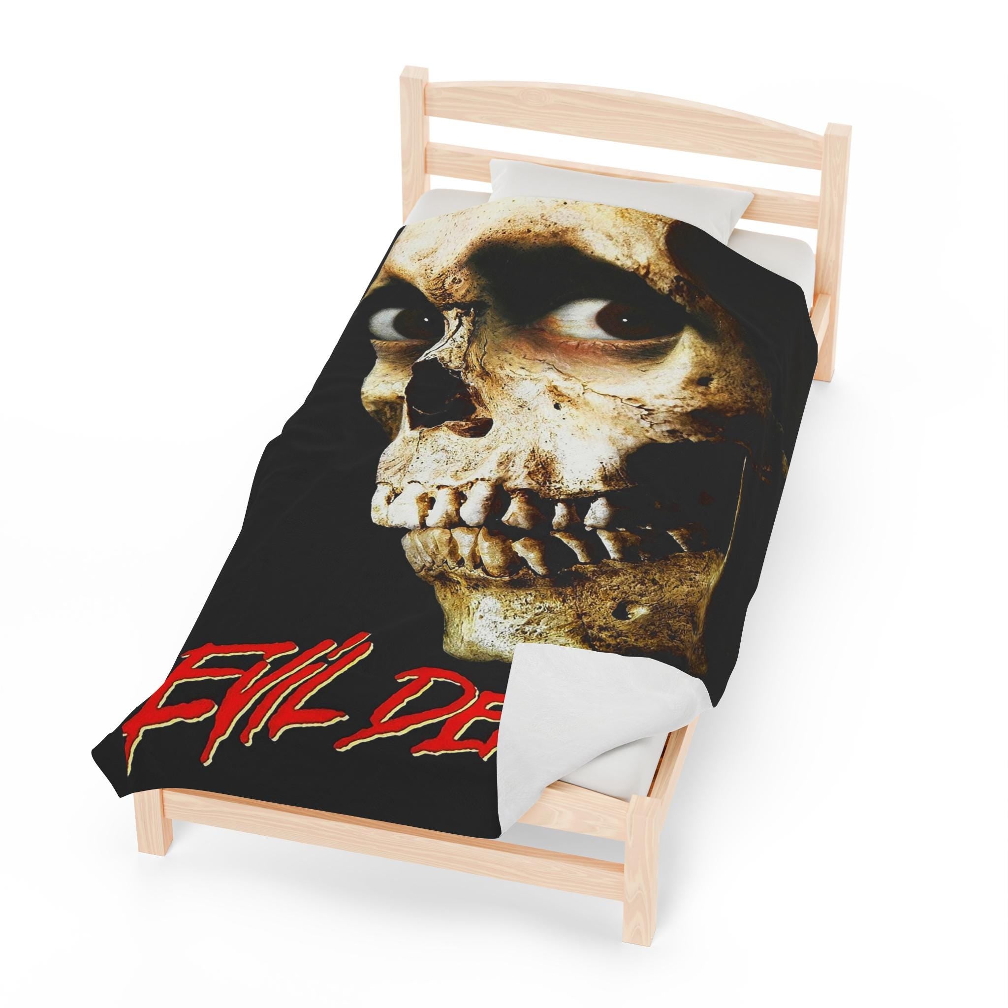 Evil Dead II 1987 Blanket Vintage Style & Deadite-Defying Comfort