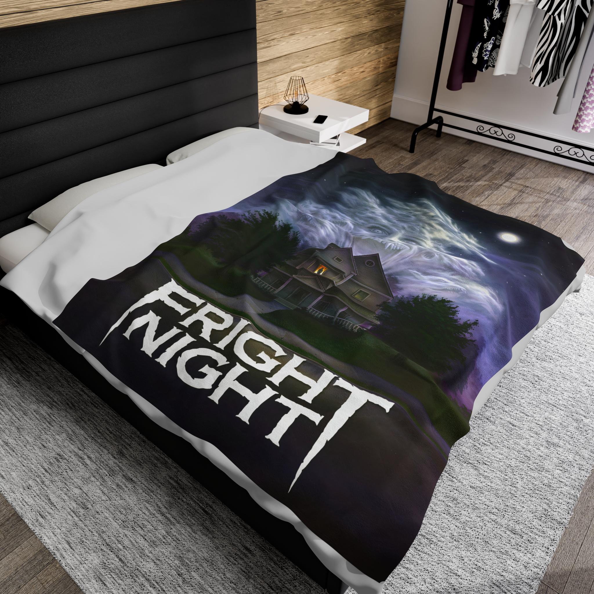 Fright Night 1985 Film Vintage Style Ultra-Soft Micro Fleece Blanket