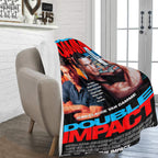 Double Impact 1991 Film Vintage Style Ultra-Soft Micro Fleece Blanket