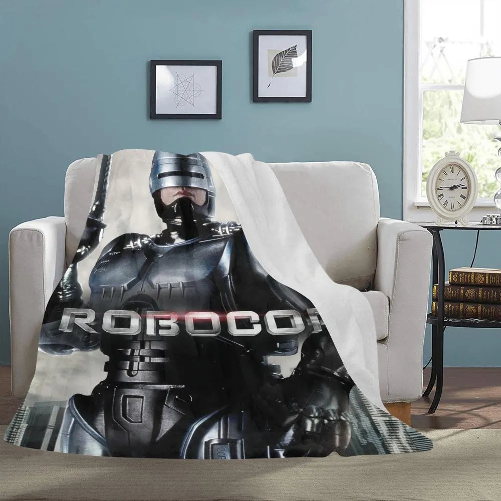 Robocop 1987 Film Vintage Style Ultra-Soft Micro Fleece Blanket