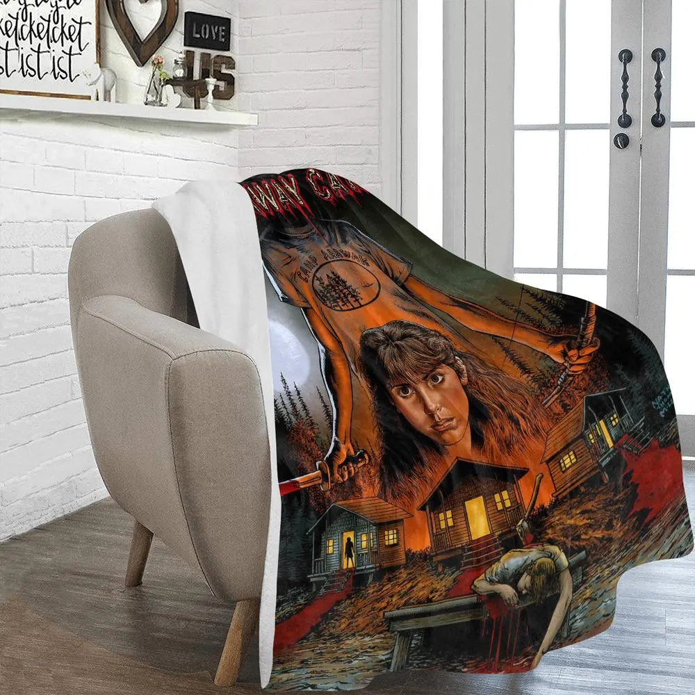 Sleepaway Camp 1983 Film Vintage Style Ultra-Soft Micro Fleece Blanket